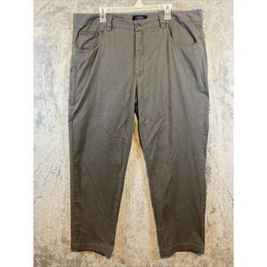 Rail Riders Teton Mountain Pants Technical Jeans Stretch Hiking Gray Men's 40x30